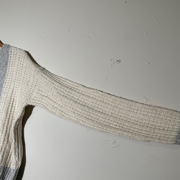 Anthropologie Sleeping On Snow Cable Knit Long Sleeve Sweater Size Medium Women - Picture 4 of 15